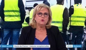 "Gilets jaunes" : des mesures exceptionnelles dans les Hauts-de-France