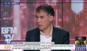Olivier Faure (PS): "le premier symbole, c'est de revenir sur une politique fiscale totalement injuste: l'ISF, la flat tax"