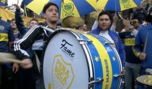 Libertadores - Les supporters de Boca mettent l'ambiance à Madrid