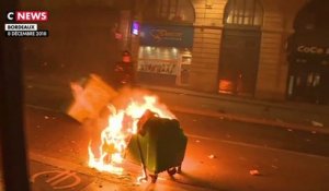 Bordeaux : des groupes de casseurs affrontent les forces de l'ordre