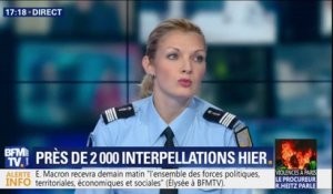 Porte-parole de la gendarmerie nationale: "65 000 gendarmes étaient déployés sur le terrain hier"