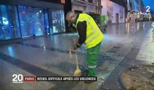 Manifestations : réveil difficile après les violences à Paris