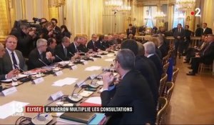 Élysée : Emmanuel Macron multiplie les consultations