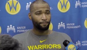 DeMarcus Cousins meets with media after first workout