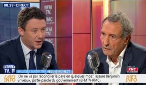 Benjamin Griveaux: “Le SMIC va augmenter de 100 euros nets”