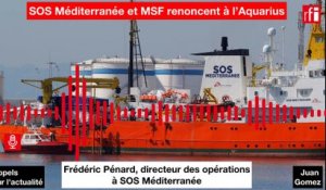 SOS Méditerranée et MSF renoncent à l’Aquarius