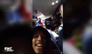 PSG : Le show Kimpembe dans le bus après l'Etoile Rouge (avec son enceinte)