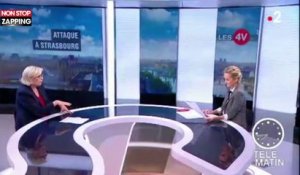 Fusillade à Strasbourg : Marine Le Pen remet en cause le rôle de l'État (vidéo)