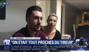 Strasbourg: "J'ai pris la main de ma conjointe et je lui ai dit 'cours!'"