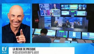 Laurent Wauquiez après l'annonce de l'attentat de Strasbourg : "je lance mon niveau d'alerte Urgence récupération !" (Canteloup)