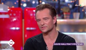 David Hallyday s'exprime, la suite ! - C à Vous - 13/12/2018