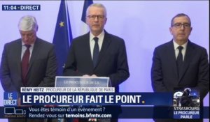 Rémy Heitz : "Nous déplorons désormais la mort de trois personnes, une quatrième victime est en état de mort cérébrale."