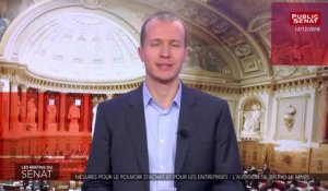 Audition de Bruno Le Maire, ministre de l'économie, sur le PJL Pacte - Les matins du Sénat (14/12/2018)