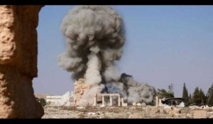 Palmyre avant et après les saccages de l'Etat islamique