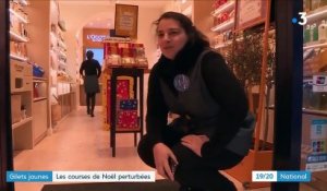 "Gilets jaunes" : les courses de Noël perturbées par l'"acte 5" à Paris