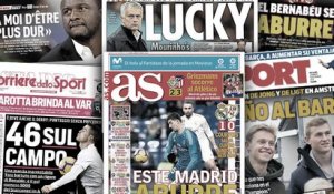 La presse espagnole tire à boulets rouges sur le Real Madrid, CR7 éblouit l’Italie