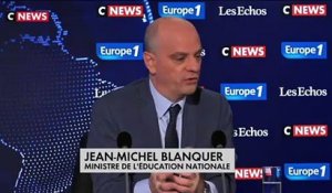 Jean-Michel Blanquer : "Essayons d'inventer dans le futur autre chose que des ronds-points pour se parler"