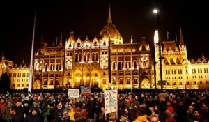 En Hongrie, 4ème jour de mobilisation contre la réforme du temps de travail