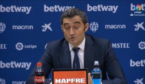16e j. - Valverde : "Nous devons nous réjouir d'avoir Messi"