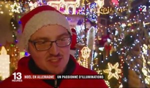 Noël : en Allemagne, un passionné d'illuminations ouvre les portes de sa maison