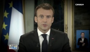 Macron : Le refus du mea culpa - L'info du vrai du 18/12 - CANAL+