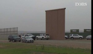 Mur frontière avec le Mexique : Trump vient découvrir les prototypes