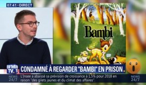 Un braconnier condamné à regarder "Bambi" en prison