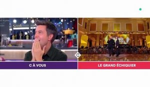 Maxime Switek ému dans "C à vous" après la surprise de sa maman en direct sur France 5 - VIDEO