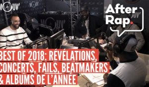 BEST OF 2018 (1/2) : Révélations, concerts, fails, beatmakers et albums de l'année #AFTERRAP