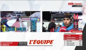 Fourcade «Je me suis fait violence» - Biathlon - CM (H)