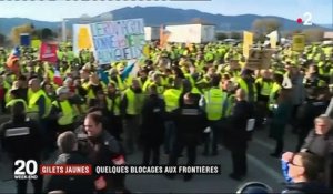 "Gilets jaunes" : les frontières prises d'assaut