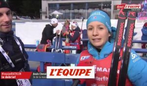 Chevalier «Un podium qui fait du bien» - Biathlon - CM (F)