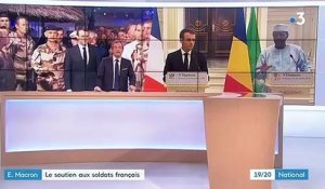 Tchad : Emmanuel Macron soutient les soldats français mobilisés
