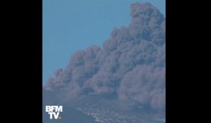 L’Etna est de nouveau entré en éruption ce lundi