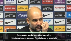 19e j. - Guardiola : "Nous avons perdu un match, ça arrive"