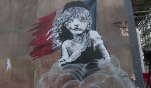 Banksy interpelle la France sur les migrants