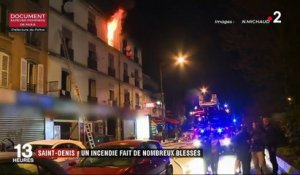 Saint-Denis : un incendie fait de nombreux blessés