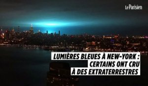 Lumières bleues à New-York : certains ont cru à des extraterrestres