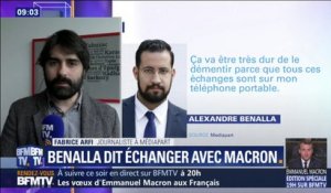 Fabrice Arfi (Mediapart): "J'ai des raisons de penser que ce qu'Alexandre Benalla m'a dit est vrai"