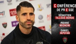 Conférence de presse d'après-match J12 Toulon-Lyon