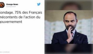 75% des Français mécontents de l'action du gouvernement