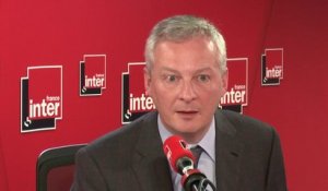 Bruno Le Maire sur la taxation des GAFA : "Nous mettrons en place une taxation nationale, applicable au 1er janvier de cette année (...) Pour autant je ne baisse pas les bras sur une solution européenne"