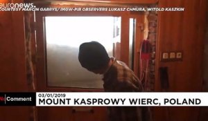 Pologne : trois météorologues piégés par la neige
