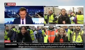 EN DIRECT - Gilets Jaunes - L'Acte VIII à suivre minute par minute - Des gilets jaunes se rassemblent sur les Champs-Elysées à Paris