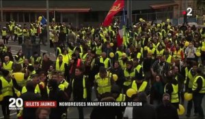 De Caen à Toulouse, regain de mobilisation pour l'acte 8 des "gilets jaunes"