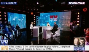 Politiques au quotidien: "Ce sont ceux qui ne veulent pas de débat, qui refusent la démocratie", Muriel Pénicaud