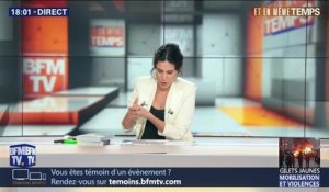 BFMTV : Le mot d'Appoline de Malherbe au sujet d'Ingrid Levavasseur 06/01/2019