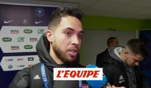 Les réactions des joueurs d'Andrézieux après la rencontre - Foot - CDF