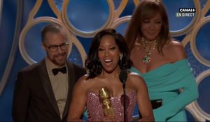 Regina King remporte le prix de la meilleure actrice dans un second rôle - Golden Globes 2019