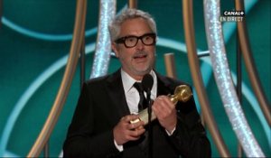 Alfonso Cuaron remporte le prix du meilleur réalisateur avec Roma - Golden Globes 2019